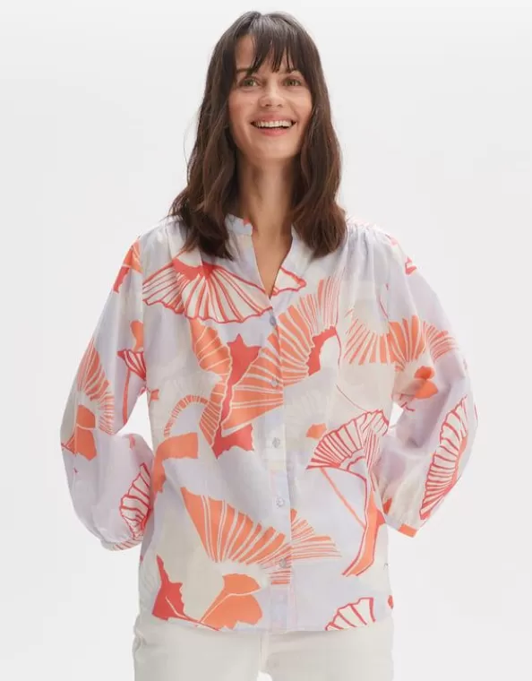 Bluse Faomi Nature Loose Aus Bci Cotton>OPUS Fashion Flash Sale