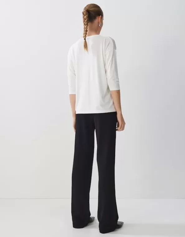Blusenshirt Kalista Loose Aus Material Mix>SOMEDAY Clearance