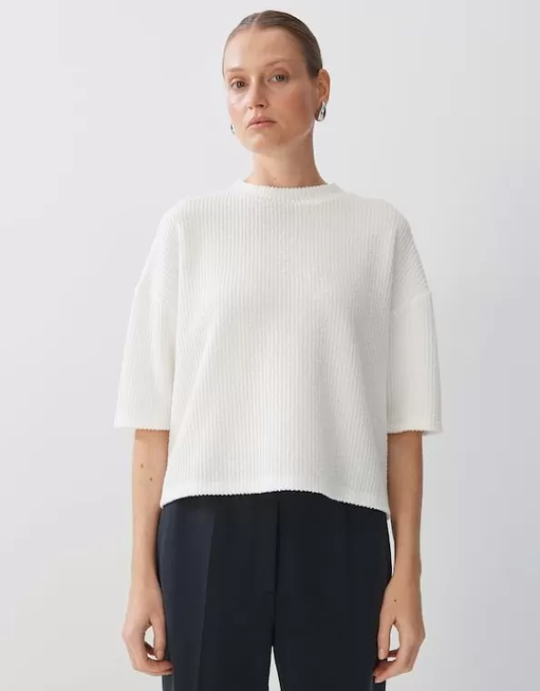 Boxy Shirt Keveluna Loose Mit Struktur>SOMEDAY Online