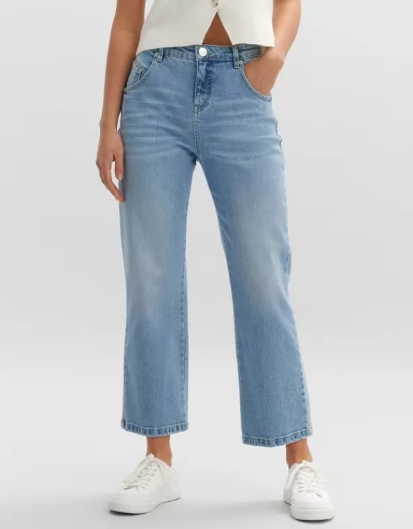 Boyfriend Jeans Lani Twist Mid Rise Aus Bci Cotton Mix>OPUS Fashion Sale