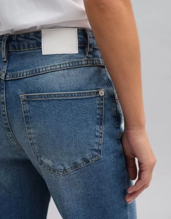 Boyfriend Jeans Lani Twist Mid Rise Aus Bci Cotton Mix>OPUS Fashion Store