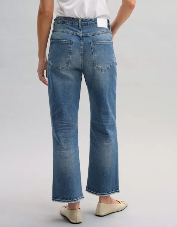 Boyfriend Jeans Lani Twist Mid Rise Aus Bci Cotton Mix>OPUS Fashion Store