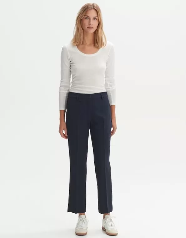 City Pants Miriki Relaxed Mit Geradem Bein>OPUS Fashion Cheap