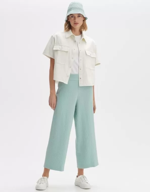 Culotte Misha Breeze Wide Aus Seesucker-Ware>OPUS Fashion Clearance