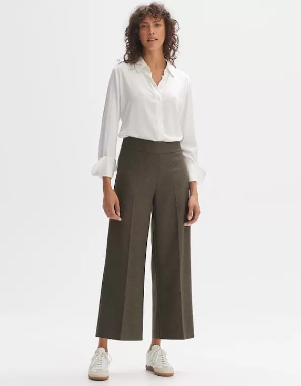 Culotte Misha Canvas Wide Mit Struktur>OPUS Fashion Best Sale