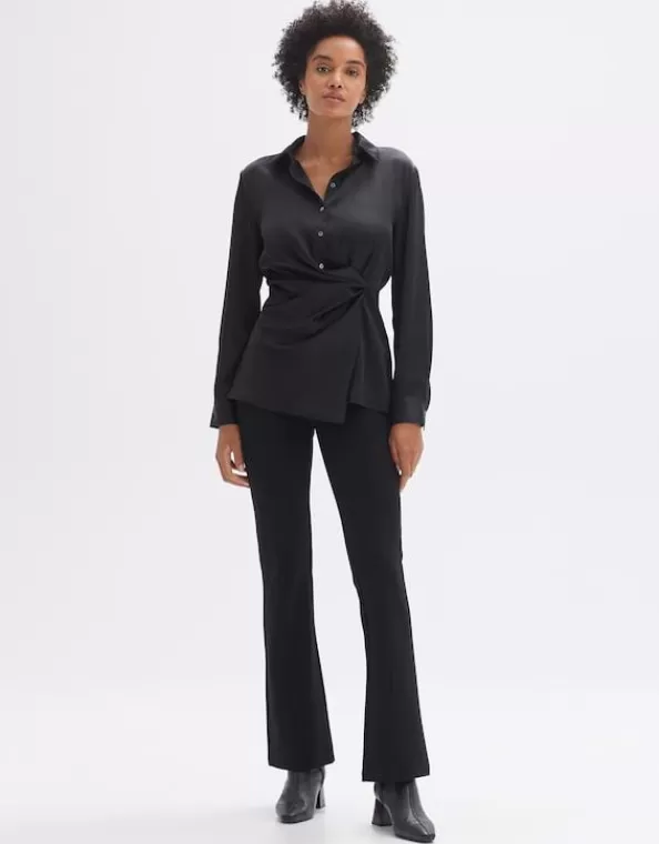 Flared Pants Erja Solid Slim Aus Festem Jersey>OPUS Fashion Flash Sale