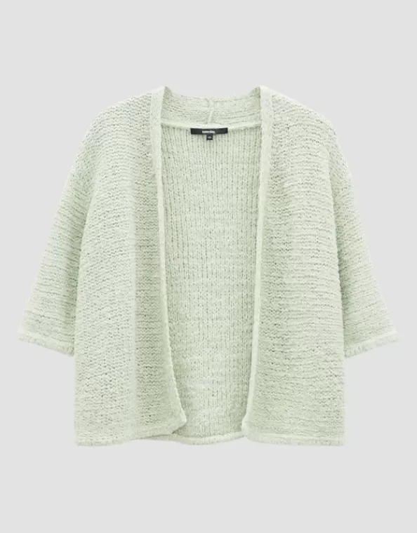 kurze_strickjacke_tibelia_loose_aus_gewelltem_garn_4.webp Kurze Strickjacke Tibelia Loose Aus Gewelltem Garn>SOMEDAY Cheap