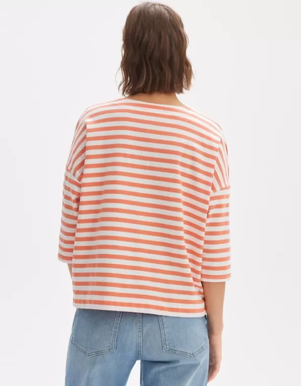 Oversize Shirt Seifen Bold Stripe Aus Bci Cotton Mix>OPUS Fashion Discount
