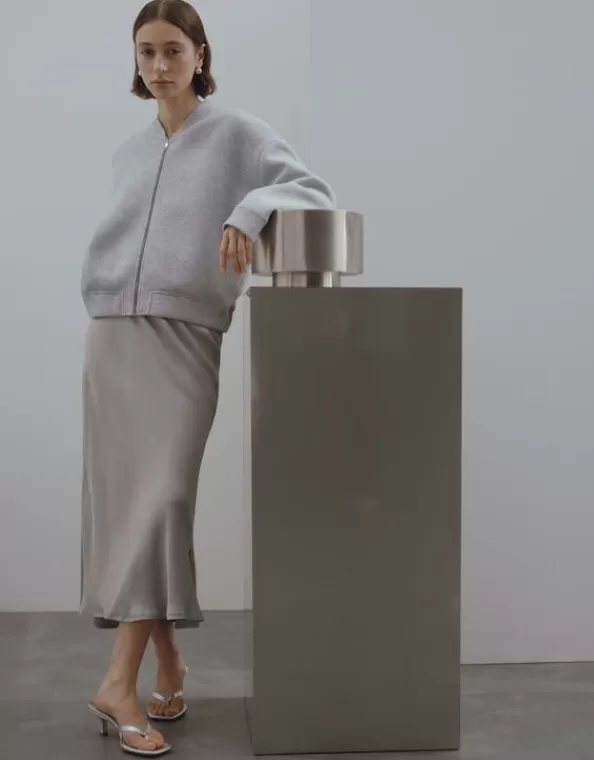 Satinrock Oflow Detail Mit Gummibund>SOMEDAY Store