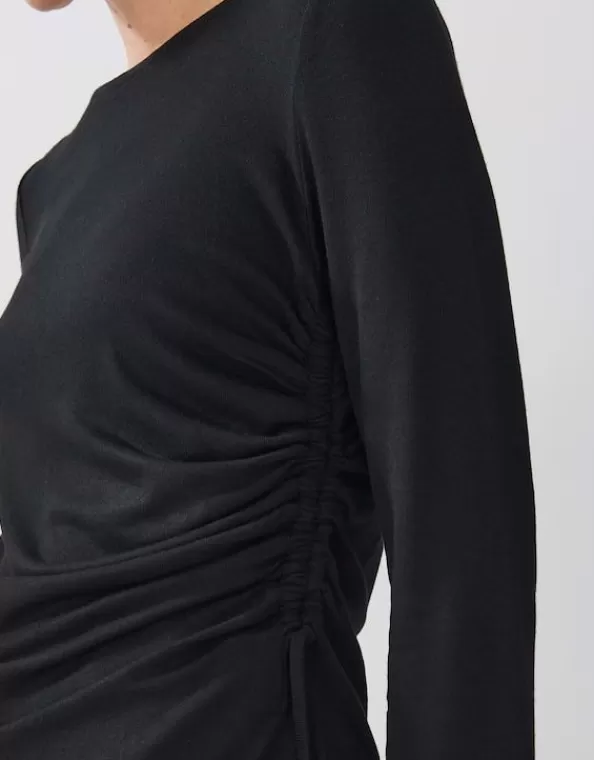 shirt_kajah_slim_mit_raffung_2-1.webp Shirt Kajah Slim Mit Raffung>SOMEDAY Outlet