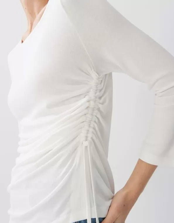 shirt_kajah_slim_mit_raffung_2.webp Shirt Kajah Slim Mit Raffung>SOMEDAY Store