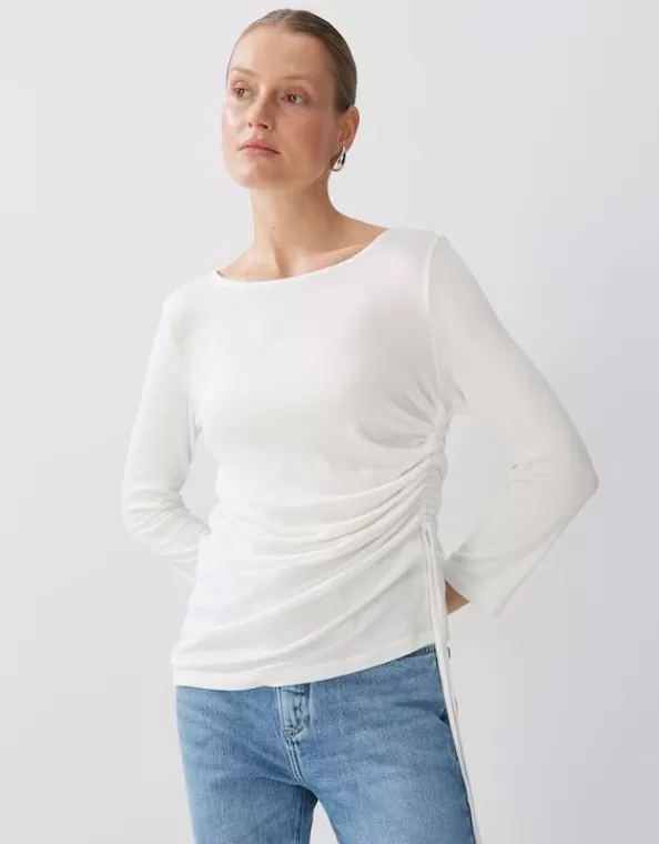 shirt_kajah_slim_mit_raffung_6.webp Shirt Kajah Slim Mit Raffung>SOMEDAY Outlet