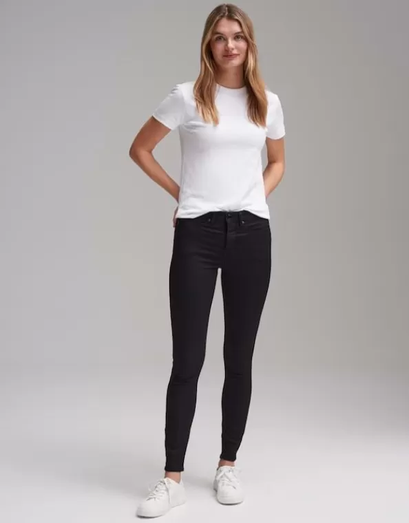 Skinny Jeans Elma Black Low Rise Mit Stretch-Anteil>OPUS Fashion Shop