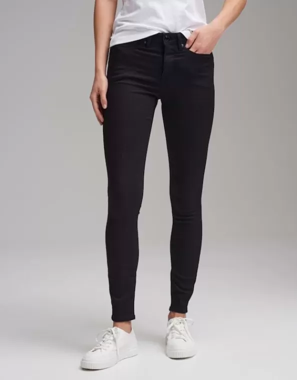 Skinny Jeans Elma Black Low Rise Mit Stretch-Anteil>OPUS Fashion Shop