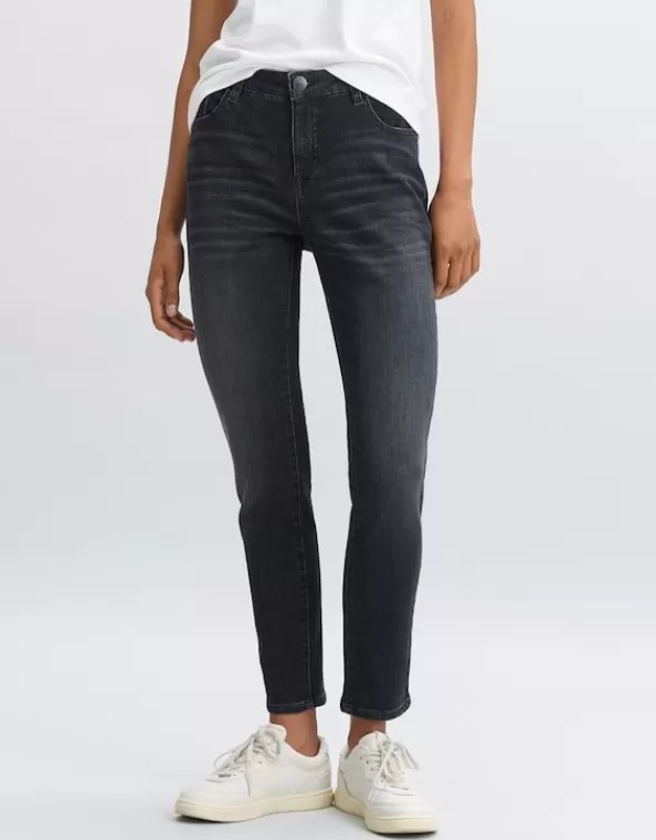 Slim Jeans Evita Dark Mid Rise Aus Stretchigem Bci Cotton Mix>OPUS Fashion Shop