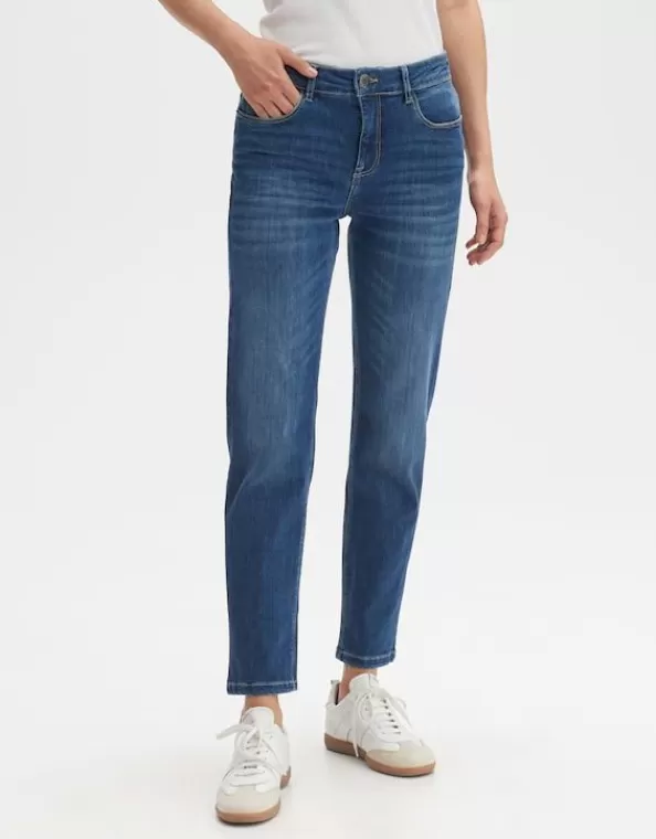 Straight Jeans Ebbi Mid Rise Aus Stretchigem Bci Cotton Mix>OPUS Fashion Online