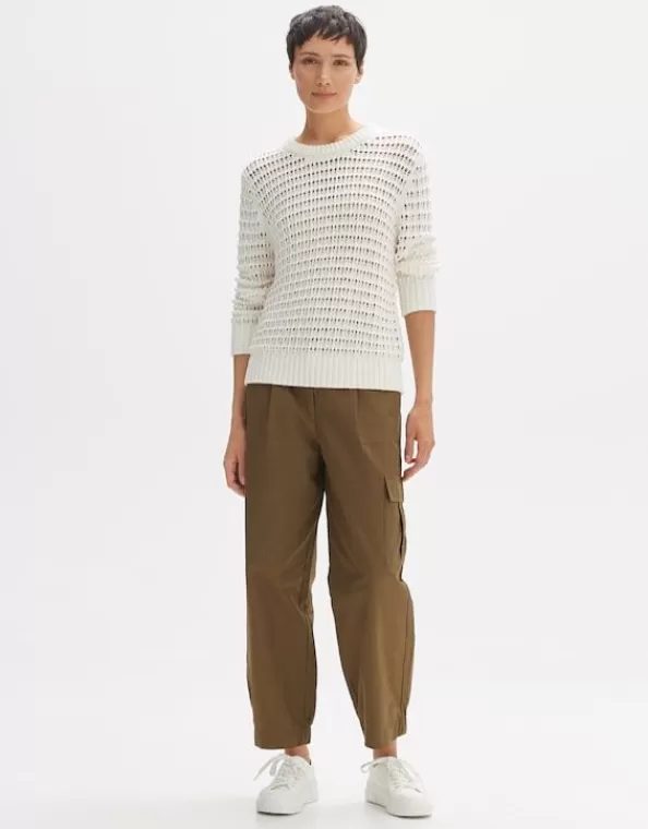 Strickpullover Pelisa Regular In Hkel Optik>OPUS Fashion Online