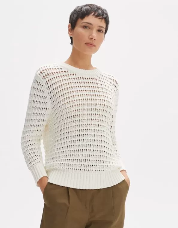 Strickpullover Pelisa Regular In Hkel Optik>OPUS Fashion Online