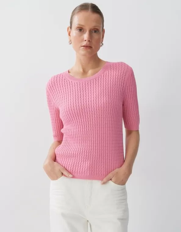 Strickshirt Taroline Slim In Hkel Optik>SOMEDAY Shop