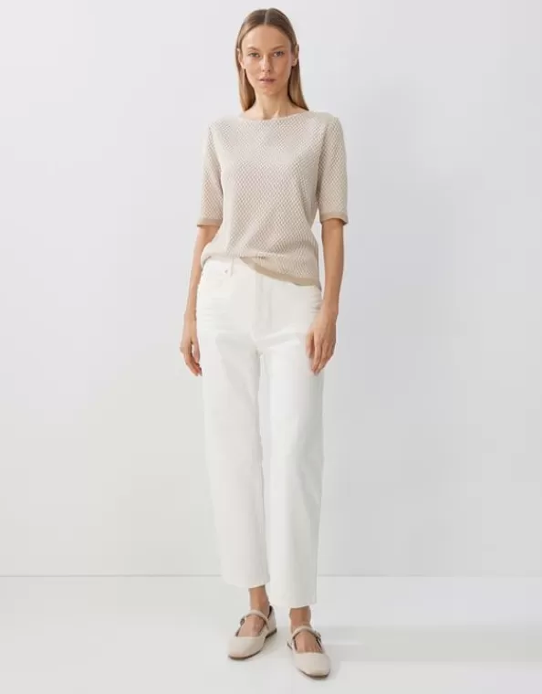 Strukturiertes Shirt Kemaja Regular Aus Tencel Mix>SOMEDAY Fashion