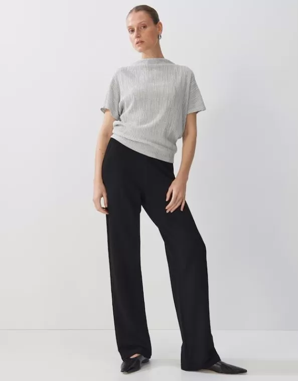 Strukturiertes Shirt Kilia Loose Mit Stehkragen>SOMEDAY Discount
