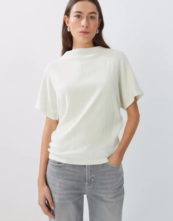 Strukturiertes Shirt Kilia Loose Mit Stehkragen>SOMEDAY Clearance