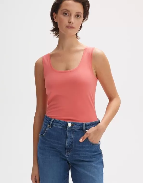 Tanktop Imilia Slim Aus Bci Cotton Mix>OPUS Fashion Cheap