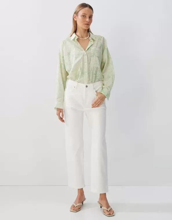 Verkcrzte Relaxed Jeans Corah Aus Stretchigem Baumwoll Mix>SOMEDAY Shop