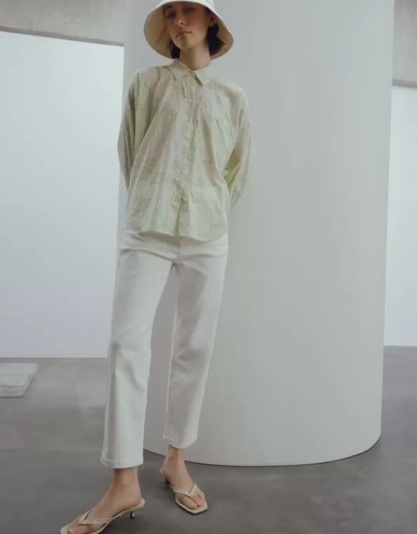 Verkcrzte Relaxed Jeans Corah Aus Stretchigem Baumwoll Mix>SOMEDAY Shop