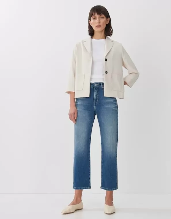 Verkcrzte Relaxed Jeans Corah Mid Rise Aus Bci Cotton Mix>SOMEDAY Online