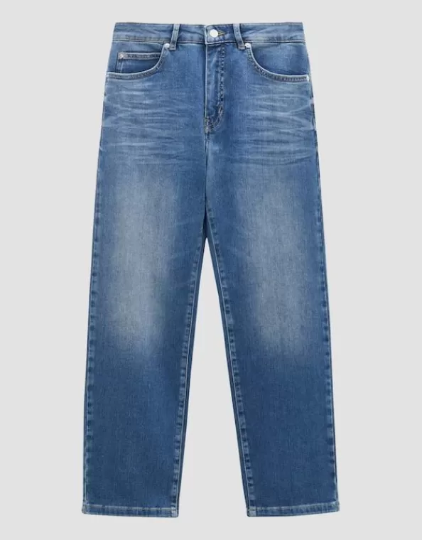 Verkcrzte Relaxed Jeans Corah Mid Rise Aus Bci Cotton Mix>SOMEDAY Online