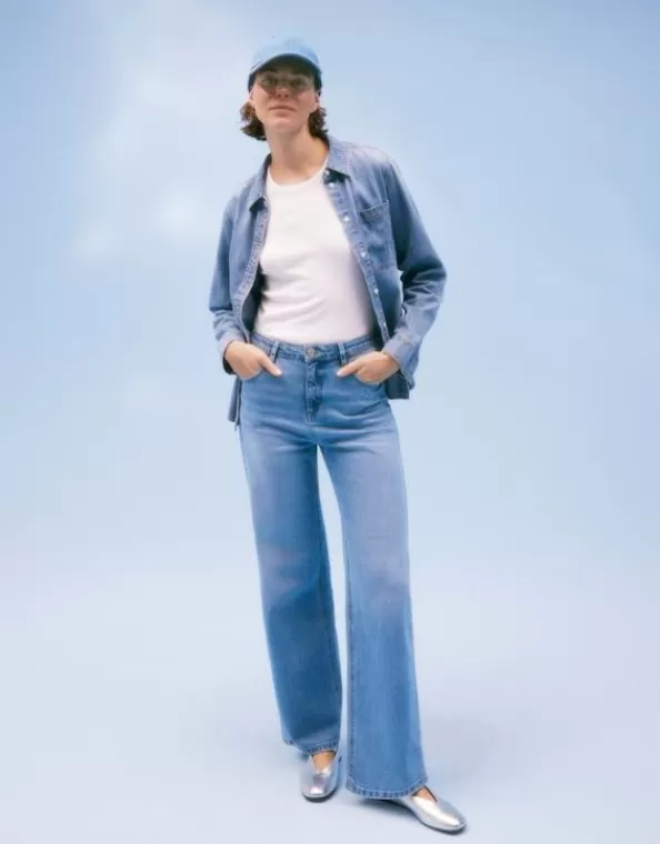 Wide Leg Jeans Marli High Rise Aus Stretchigem Bci Cotton Mix>OPUS Fashion Fashion