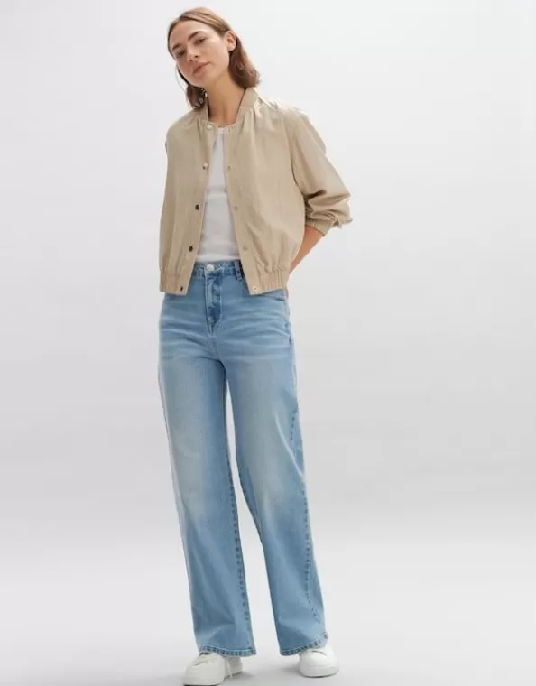 Wide Leg Jeans Mivy High Rise Mit Stretch-Anteil>OPUS Fashion Online