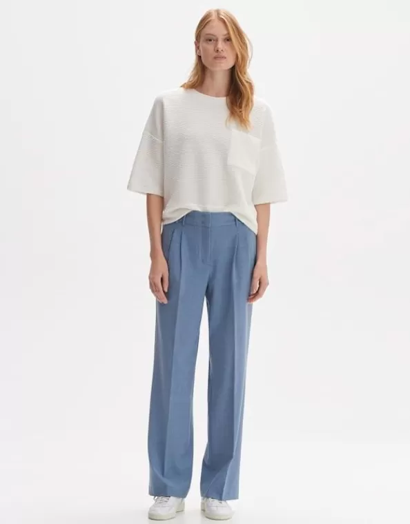 Wide Leg Pants Maiga Mit Struktur>OPUS Fashion Best