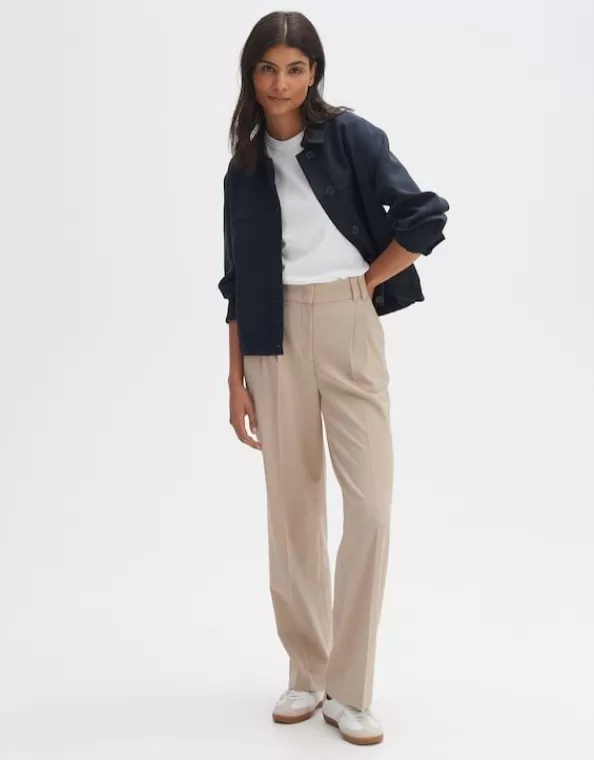 Wide Leg Pants Maiga Twill Mit Bundfalten>OPUS Fashion Cheap