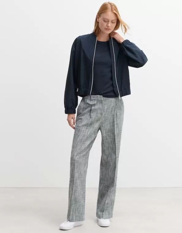 Wide Leg Pants Merja Aus Twill>OPUS Fashion Shop